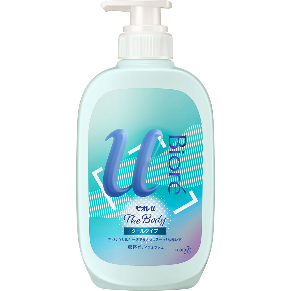 ビオレｕ　ザ　ボディ　液体タイプ　クール　ポンプ　４８０ｍｌ ４８０ｍｌ 花王