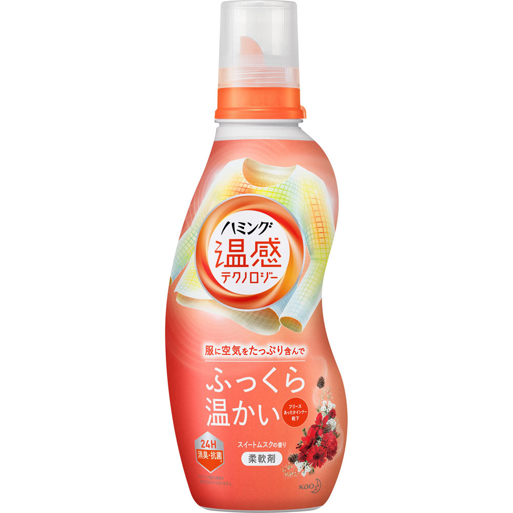 ハミング 温感テクノロジー スイートムスクの香り 本体 ５３０ｍｌ 花王