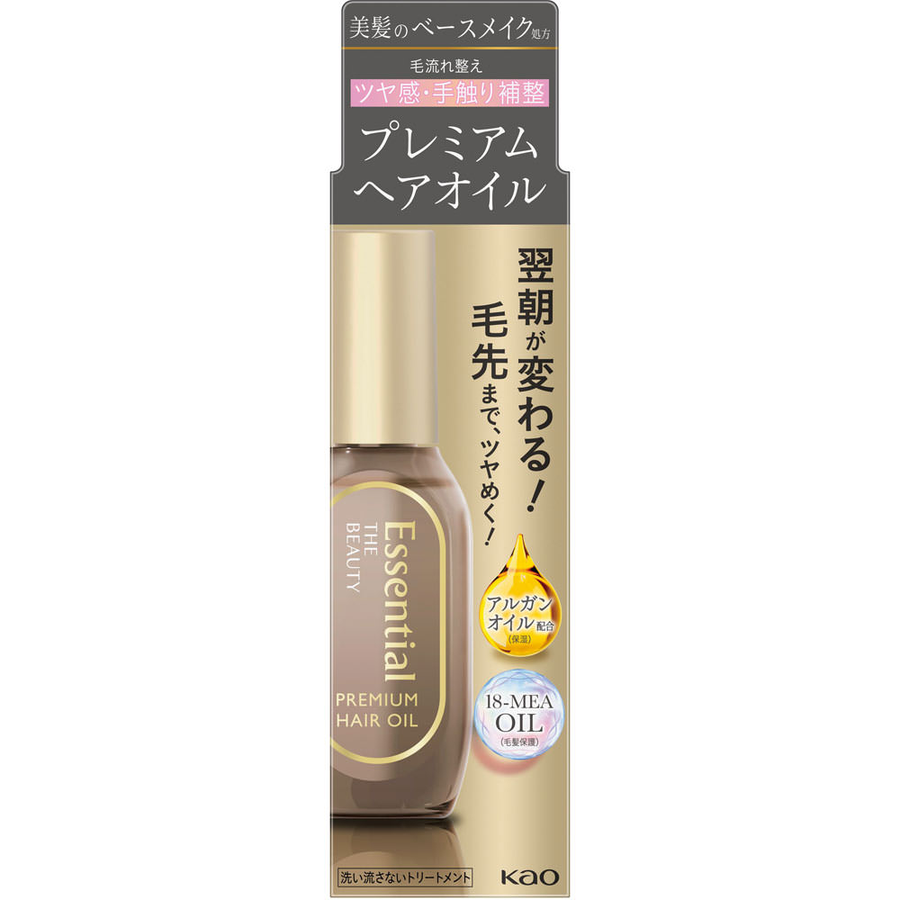 エッセンシャル ザビューティ 髪のキメ美容プレミアムヘアオイル ６０ｍｌ 花王