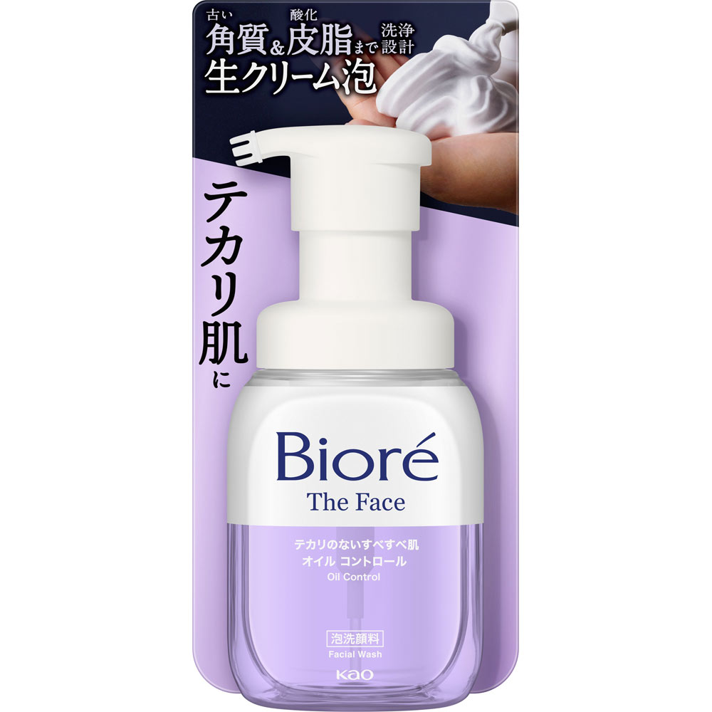 ビオレ ザフェイス 泡洗顔料 オイルコントロール 本体 200ml 花王