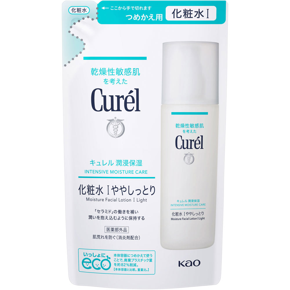 キュレル 潤浸保湿化粧水1 ややしっとり つめかえ用 130ml 花王 (医薬部外品)
