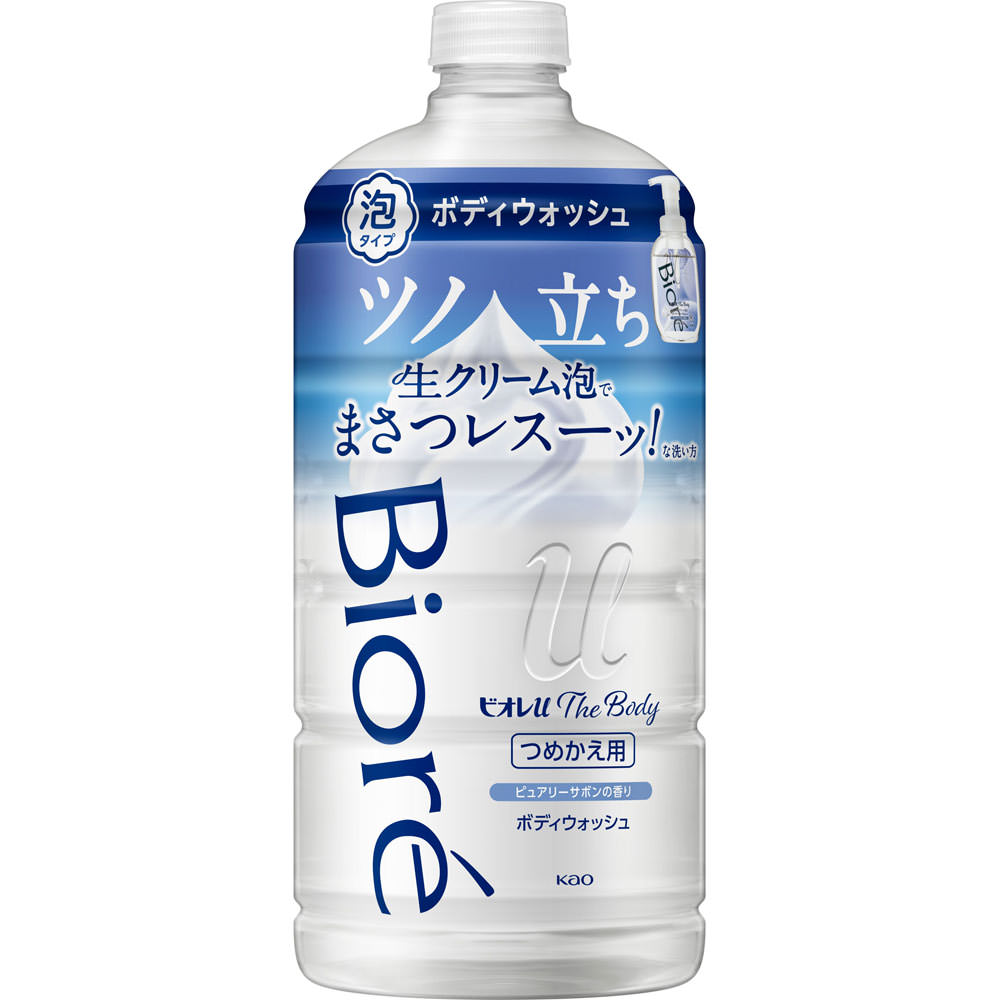 ビオレｕザボディ泡タイプ　ピュアリーサボンの香り　つめかえ ７８０ｍｌ 花王