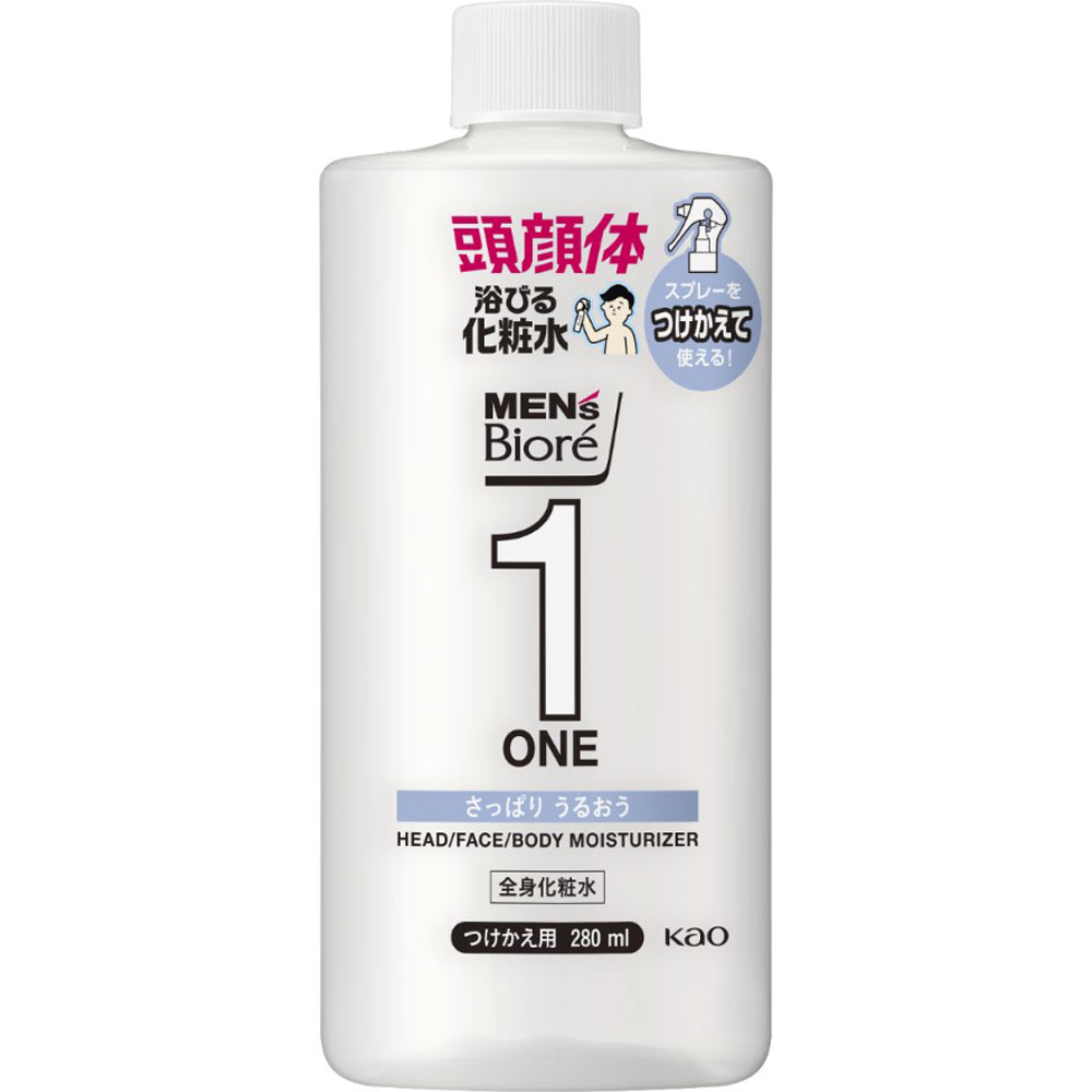 メンズビオレ ＯＮＥ 全身化粧水スプレー さっぱり大容量つけかえ ２８０ｍｌ 花王