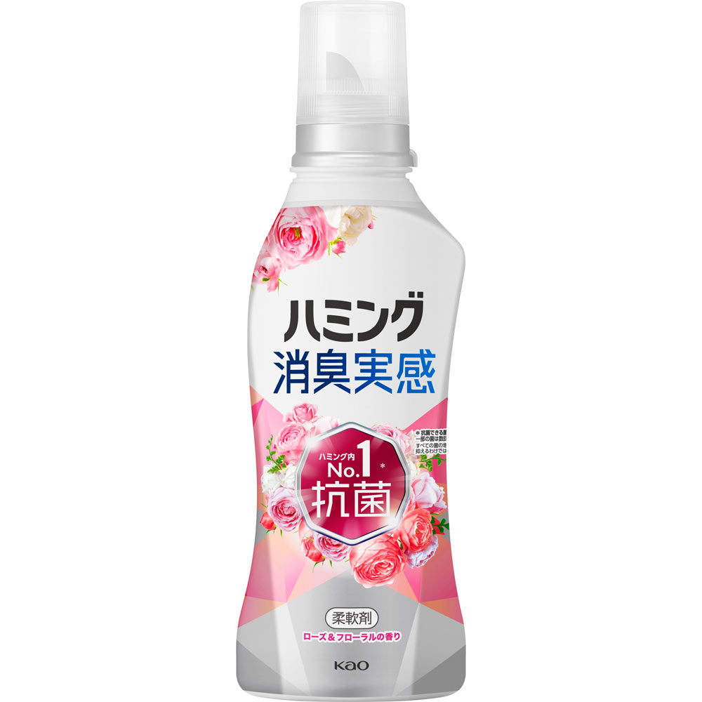 ハミング消臭実感 ローズ＆フローラルの香り 本体 ５１０ｍｌ 花王