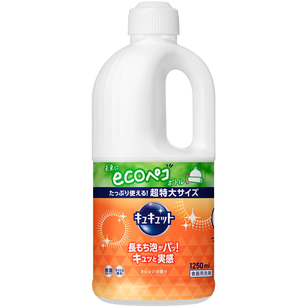 キュキュット つめかえ用 １２５０ＭＬ 花王