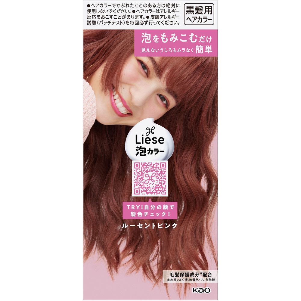 リーゼ泡カラー ルーセントピンク １０８ｍＬ 花王 (医薬部外品)