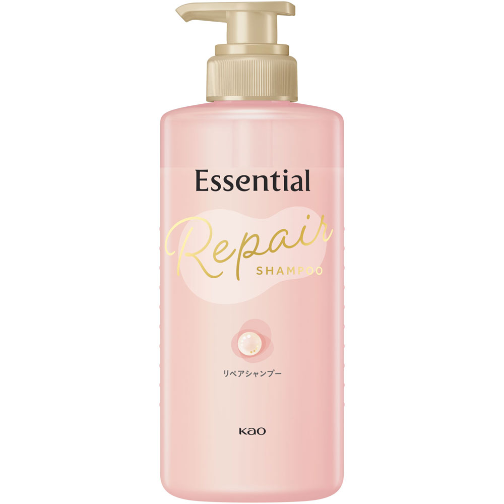 エッセンシャル ザビューティ 髪のキメ美容リペアシャンプー ポンプ ４５０ｍＬ 花王