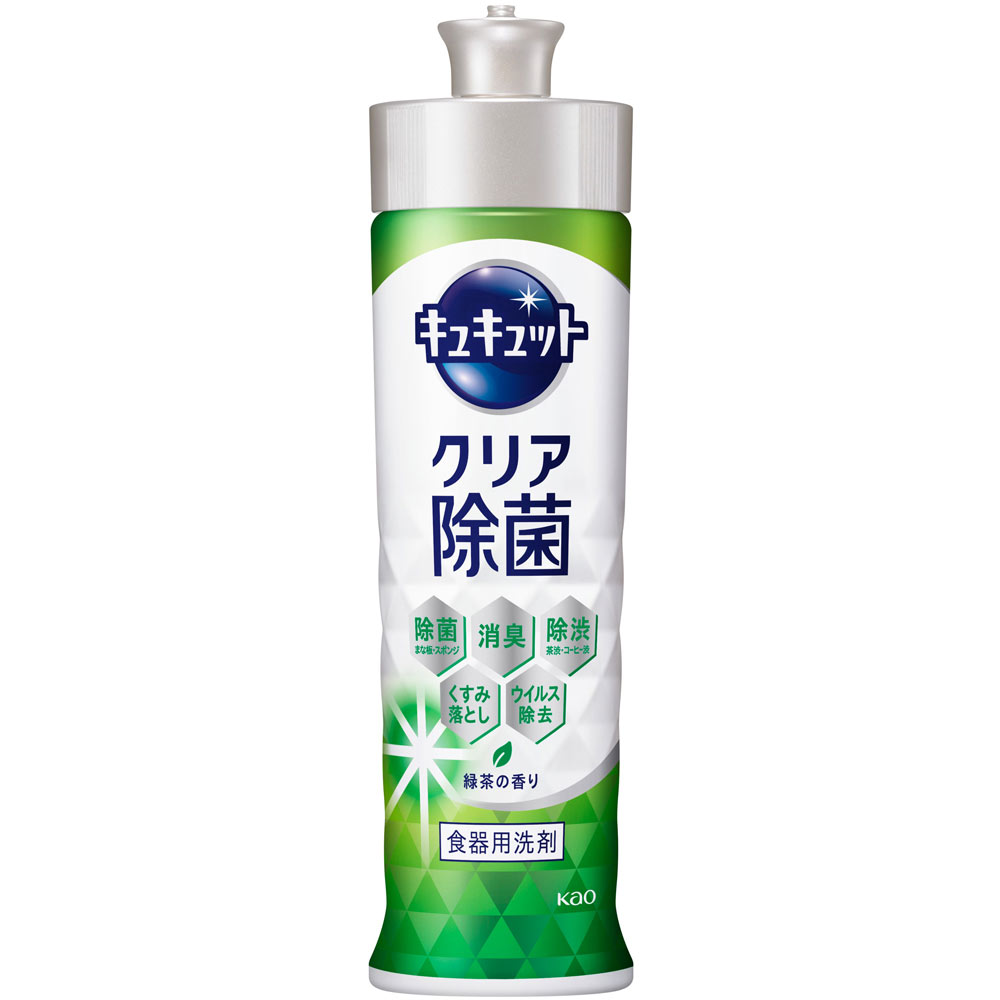 キュキュット クリア除菌 緑茶の香り 本体 ２２０ｍｌ 花王