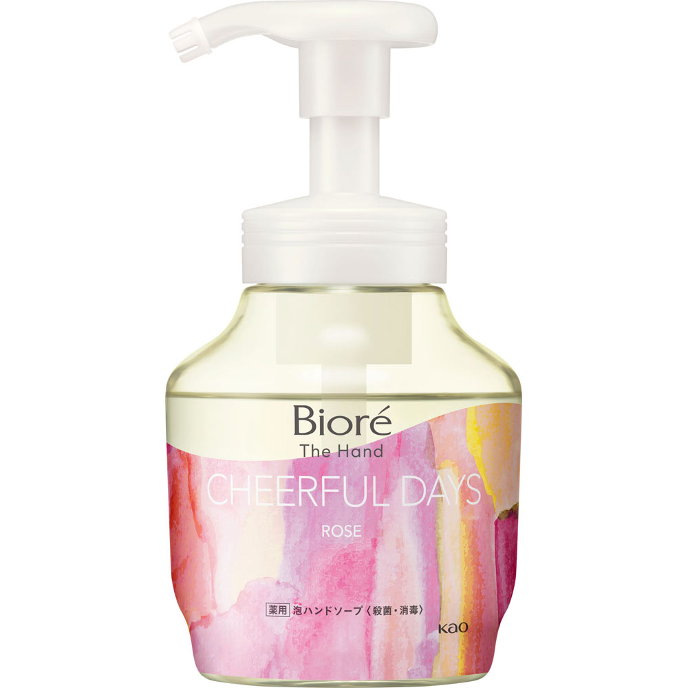ビオレ ザ ハンド 泡ハンドソープ 朝の摘みたてローズの香り ポンプ ２８０ｍＬ 花王 (医薬部外品)