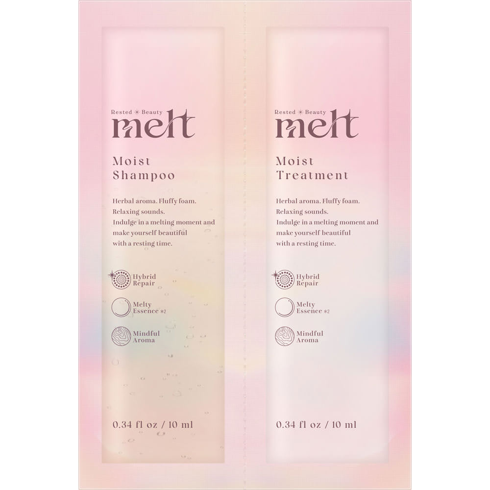 メルト モイストシャンプー＆トリートメント ピロー ２０ｍｌ 花王