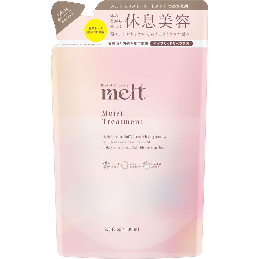 メルト モイストトリートメント つめかえ用 ３８０ｍＬ 花王