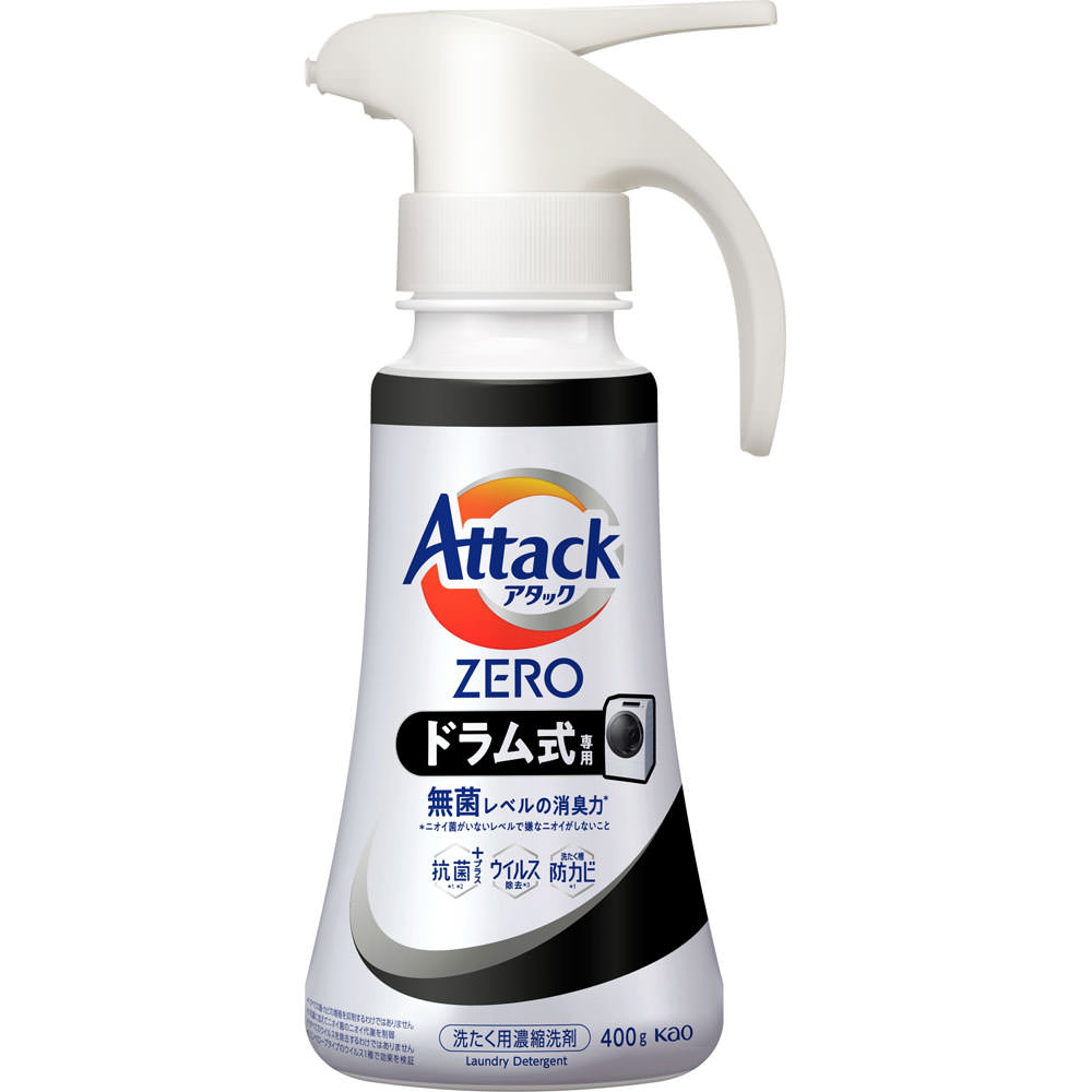 アタックＺＥＲＯ　ドラム式専用　ワンハンドタイプ ４００ｇ 花王
