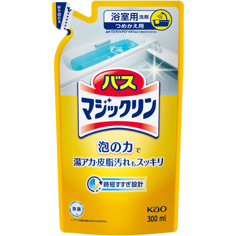 バスマジックリン 泡立ちスプレー つめかえ用 300ml 花王