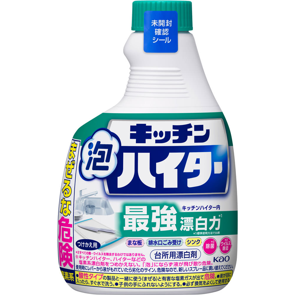 キッチン泡ハイター　つけかえ用 ４００ｍｌ 花王
