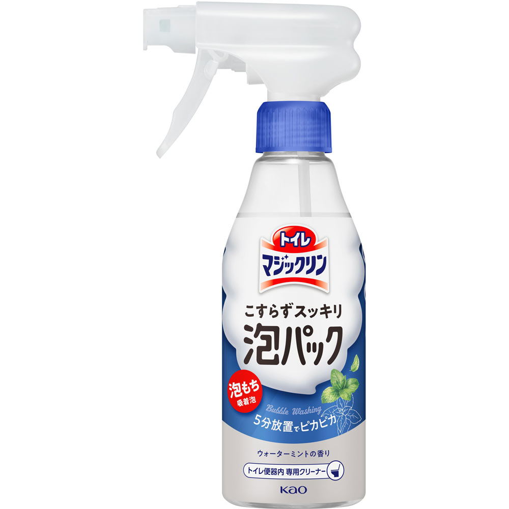 トイレマジックリン　こすらずスッキリ泡パック　ウォーターミントの香り　本体 ３００ｍｌ 花王