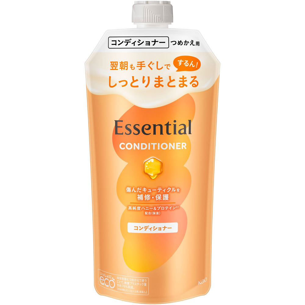 エッセンシャル しっとりまとまる コンディショナー つめかえ