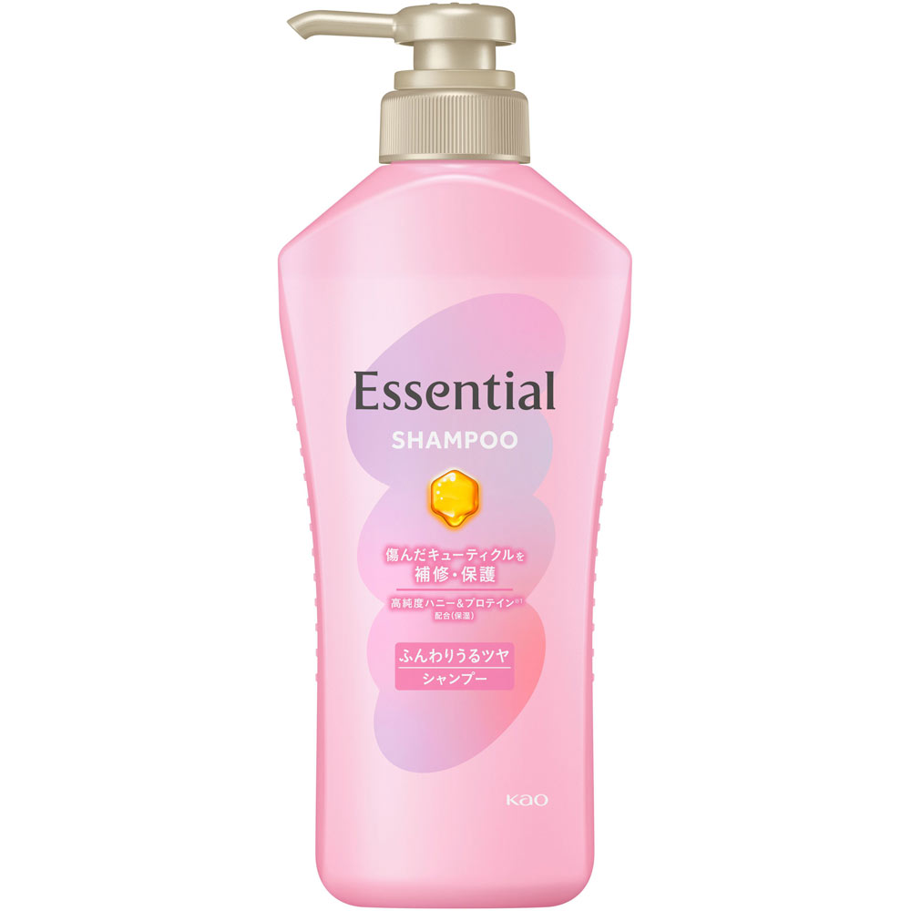 エッセンシャル　ふんわりうるツヤ　シャンプー　ポンプ ４５０ｍＬ 花王
