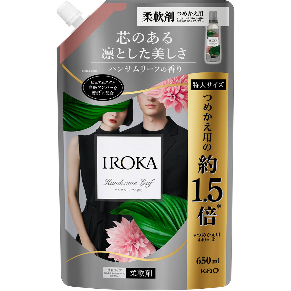 ＩＲＯＫＡ　ハンサムリーフ　スパウト ６５０ｍｌ 花王