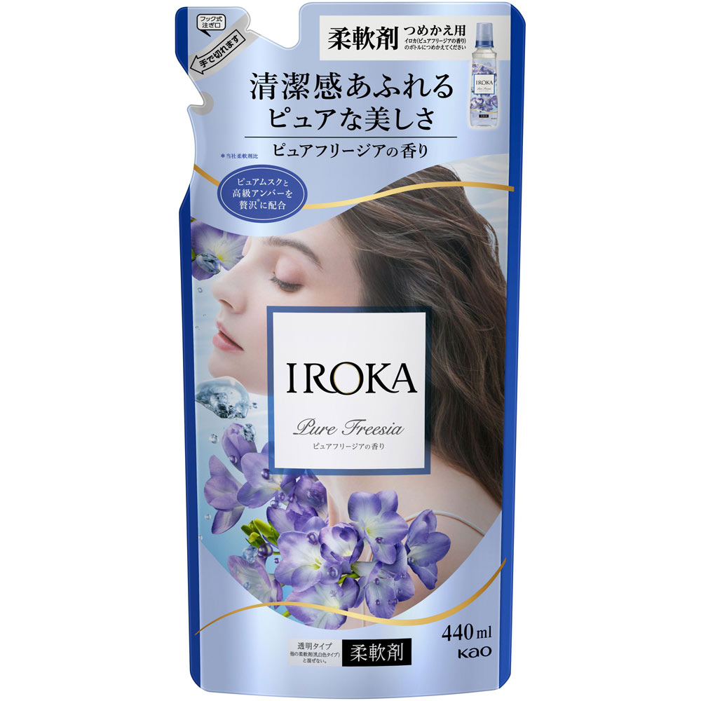 ＩＲＯＫＡ　ピュアフリージア　つめかえ用 ４４０ｍｌ 花王