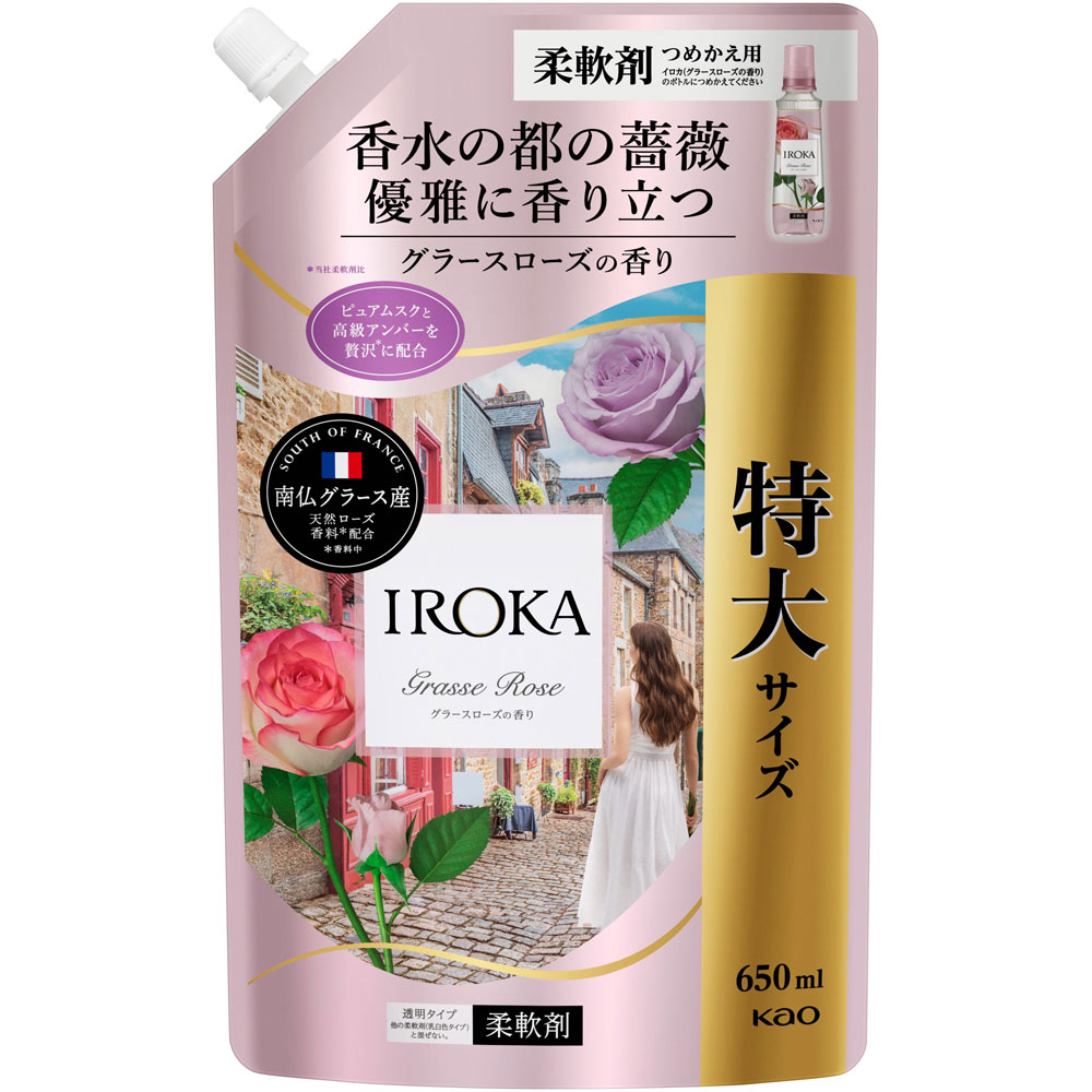 ＩＲＯＫＡ　グラースローズ　スパウト ６５０ｍｌ 花王