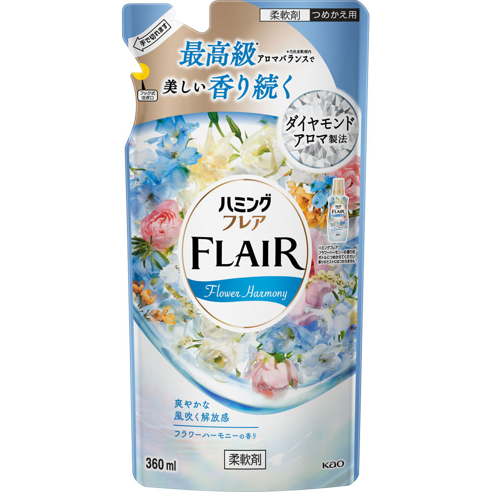 ハミングフレア　フラワーハーモニー　つめかえ用 ３６０ＭＬ 花王