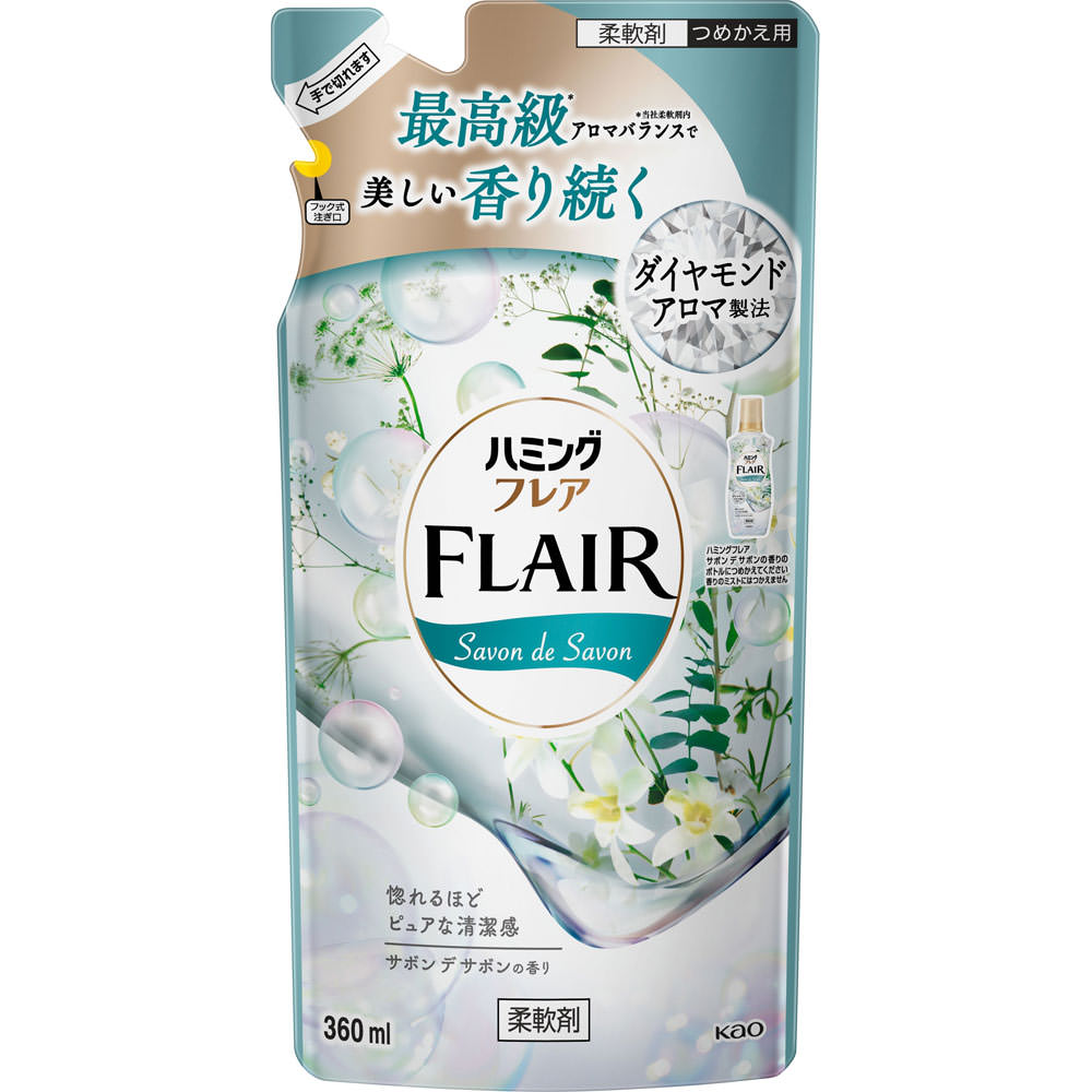 ハミングフレア　サボンデサボン　つめかえ用 ３６０ＭＬ 花王