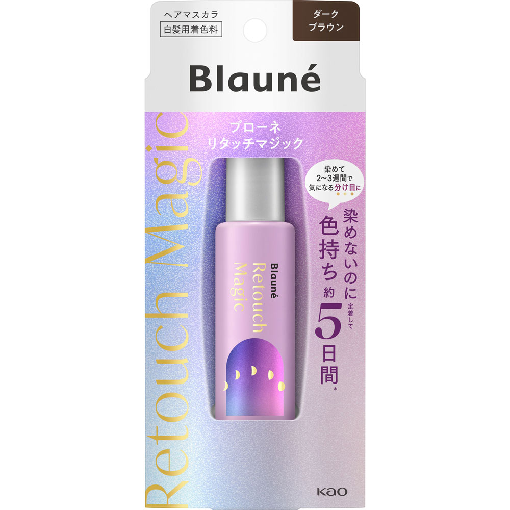 ブローネリタッチマジック　ダークブラウン　コームツキ １４ｍＬ 花王