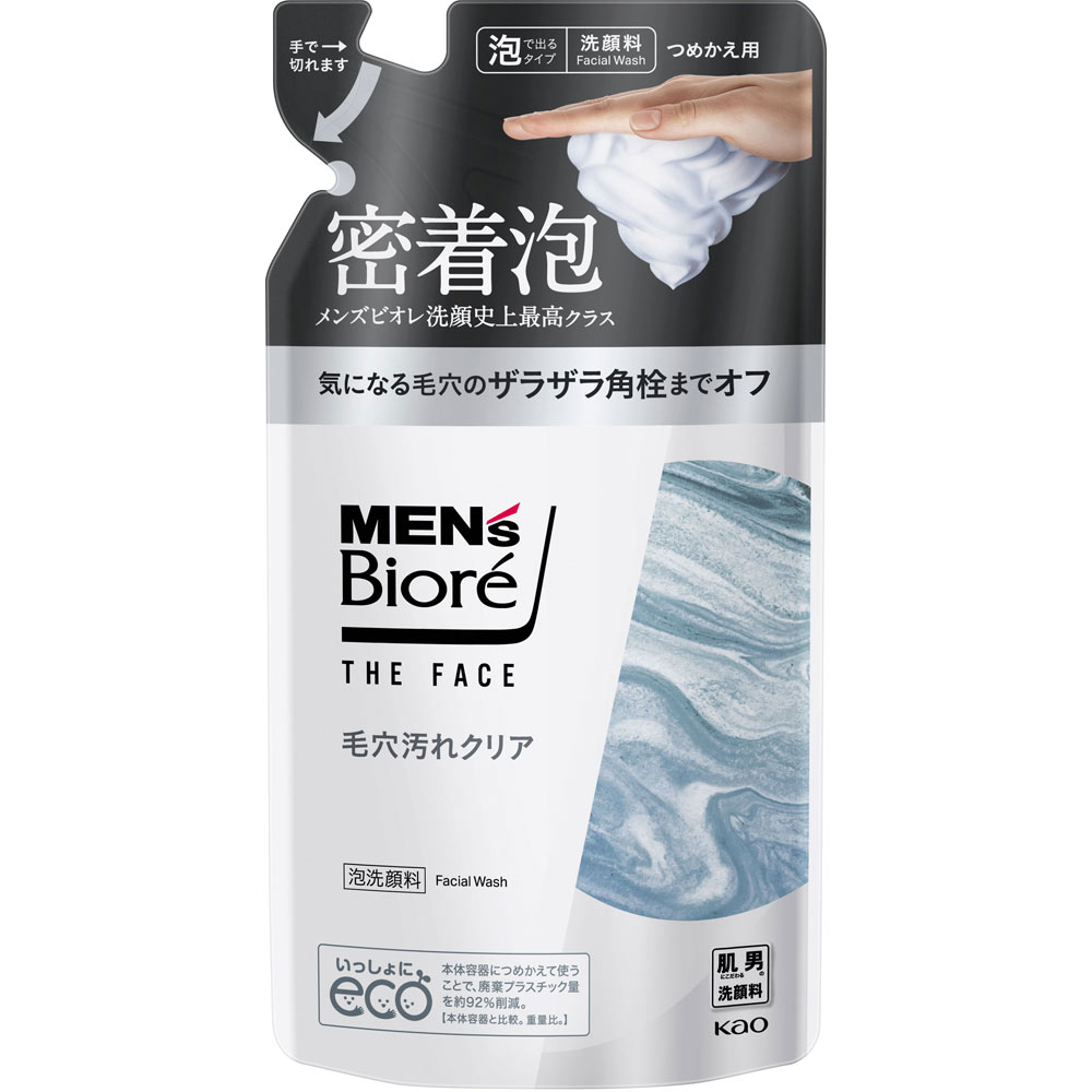 メンズビオレ　ザフェイス　毛穴汚れクリア　つめかえ １７０ｍＬ 花王