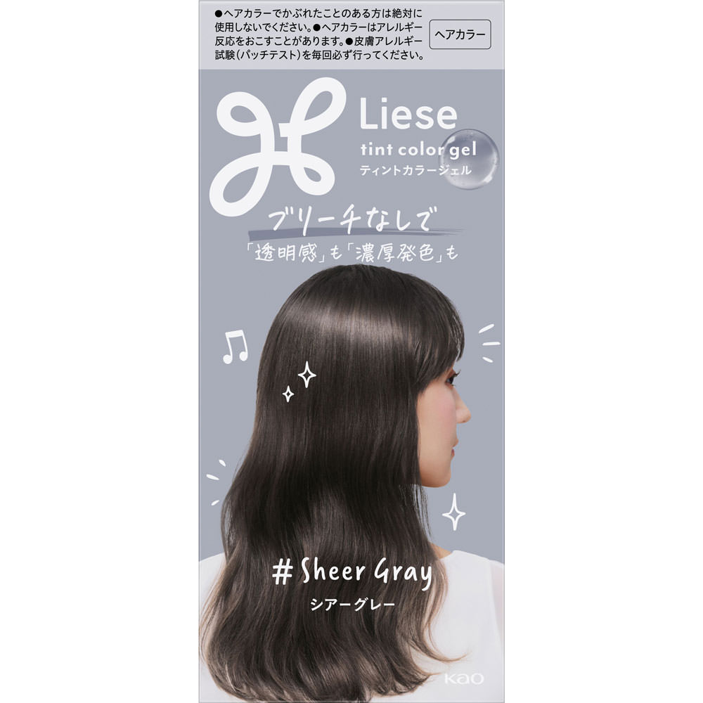 リーゼ　ティントカラージェル　シアーグレー １９１ｍＬ 花王 (医薬部外品)