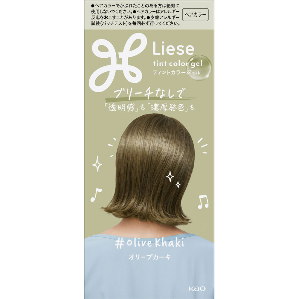 リーゼ　ティントカラージェル　オリーブカーキ １９１ｍＬ 花王 (医薬部外品)