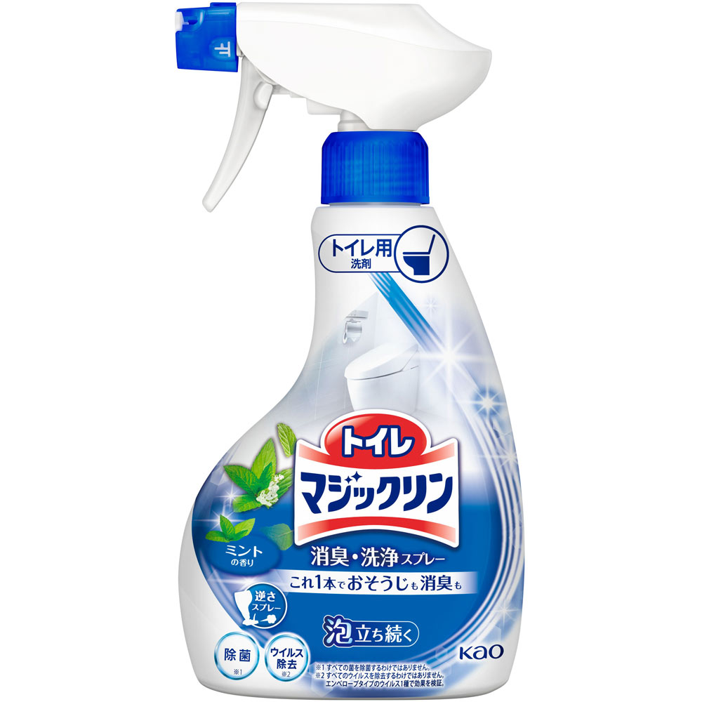 トイレマジックリン　消臭・洗浄スプレー　ミントの香り　本体 ３５０ｍｌ 花王