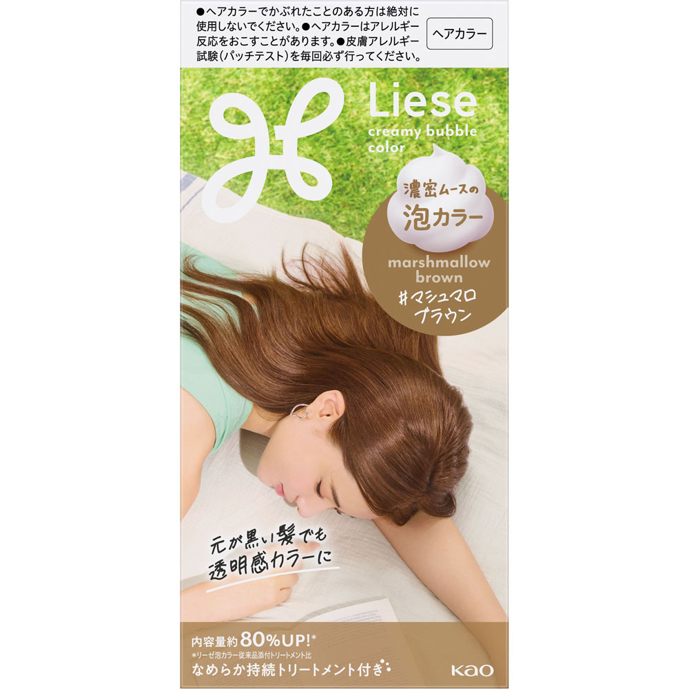 リーゼ　泡カラー　マシュマロブラウン １１５ｍＬ 花王 (医薬部外品)