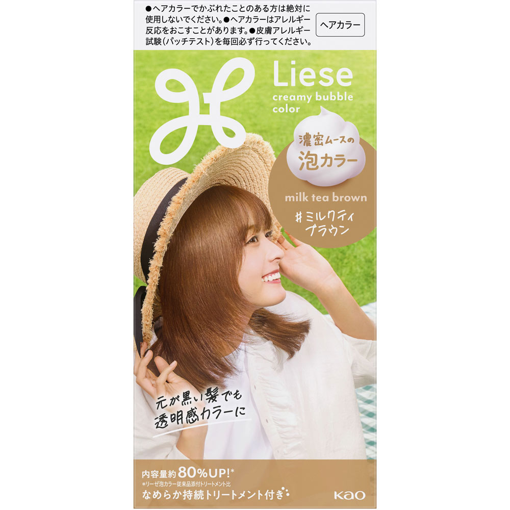 リーゼ　泡カラー　ミルクティブラウン １１５ｍＬ 花王 (医薬部外品)