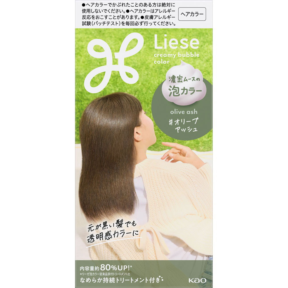 リーゼ　泡カラー　オリーブアッシュ １１５ｍＬ 花王 (医薬部外品)