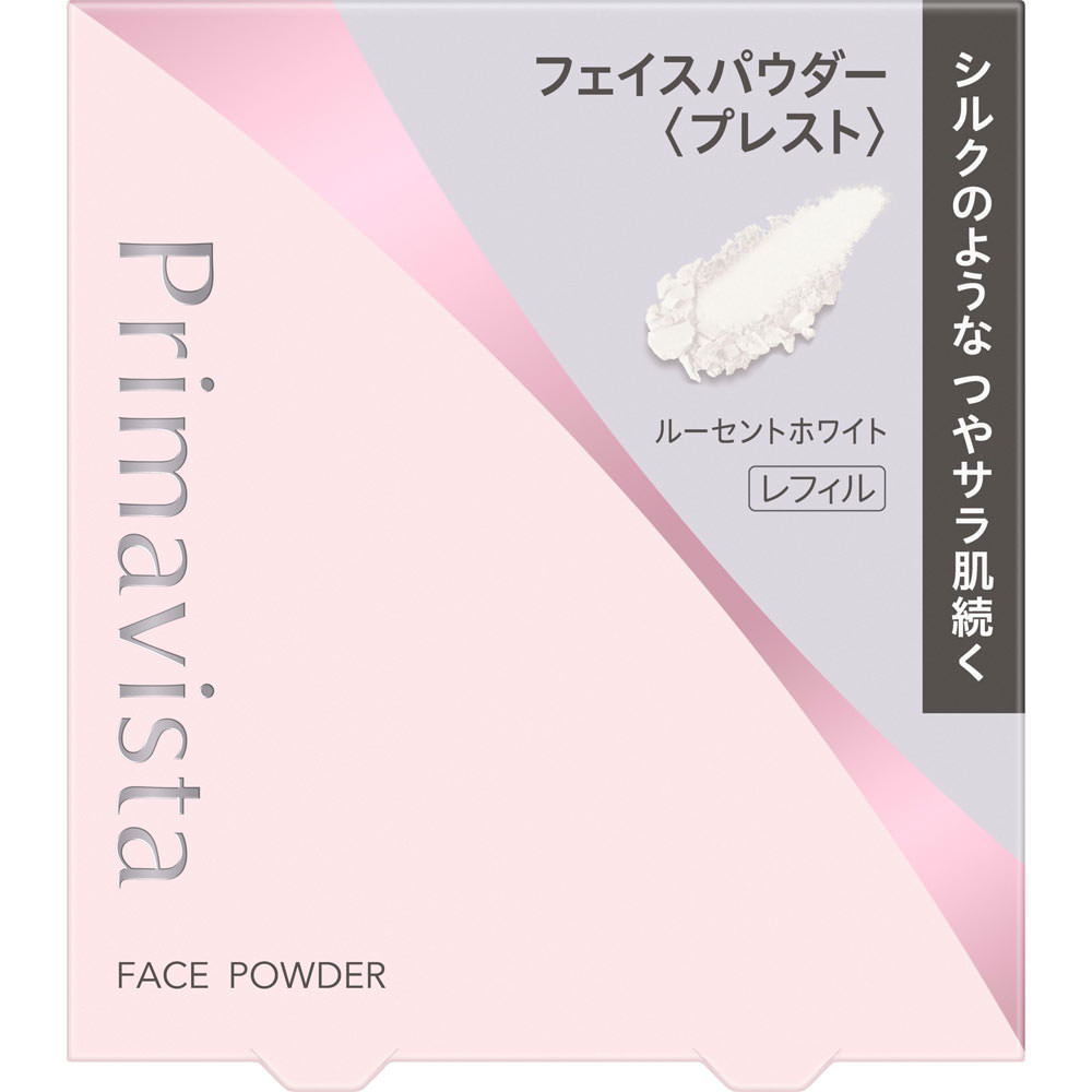 プリマヴィスタ　シルキーラスティングプレスト　ルーセントホワイト　レフィル ９ｇ 花王ソフィーナ