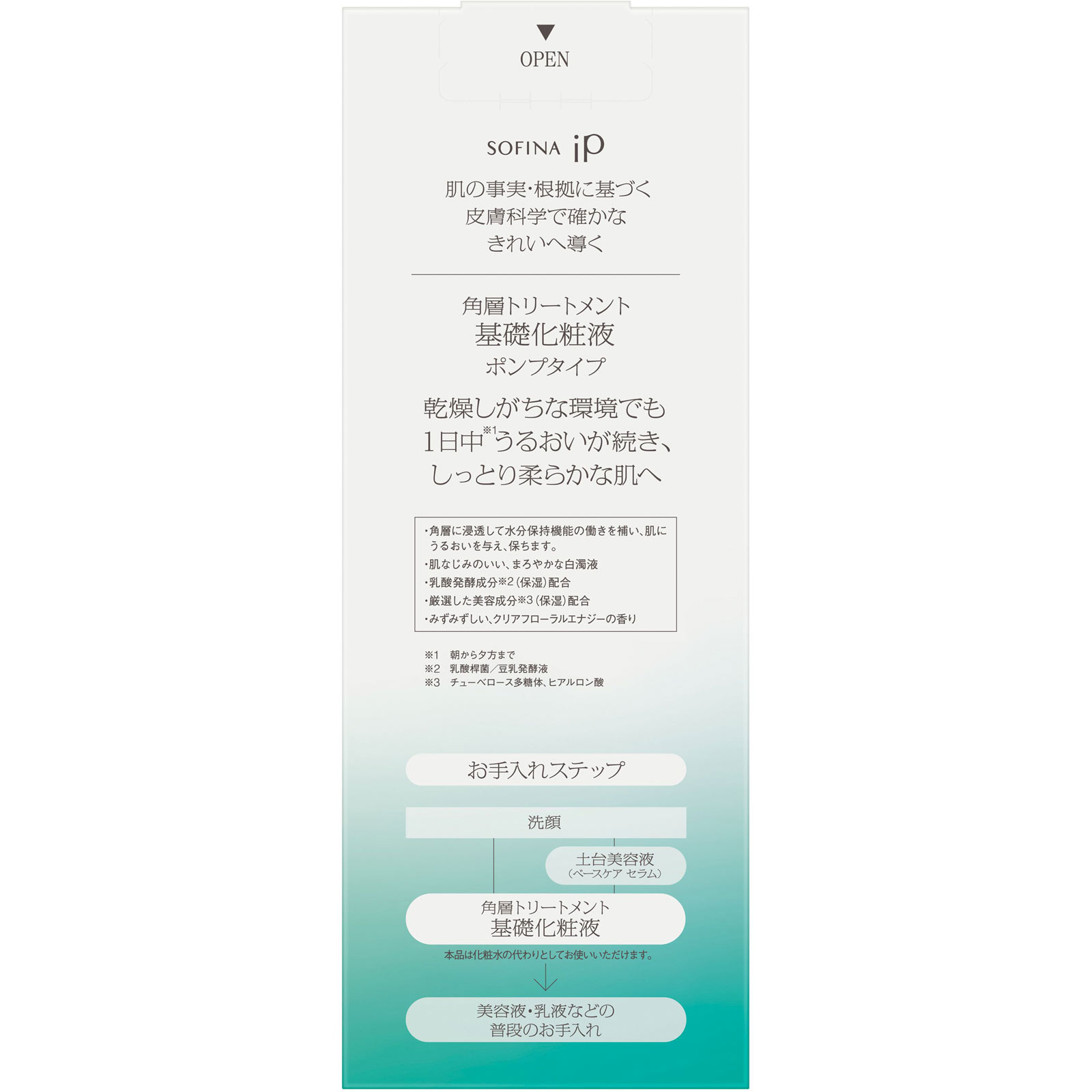 ソフィーナ　ｉＰ　角層トリートメント　基礎化粧液　ポンプタイプ ３２０ｍｌ 花王ソフィーナ