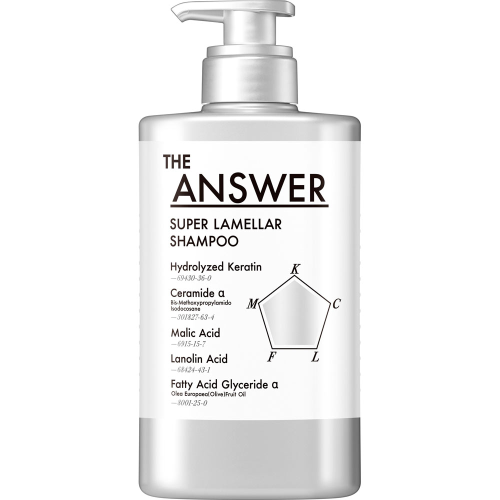 ＴＨＥ　ＡＮＳＷＥＲ　スーパーラメラシャンプー　ポンプ ４００ｍＬ 花王