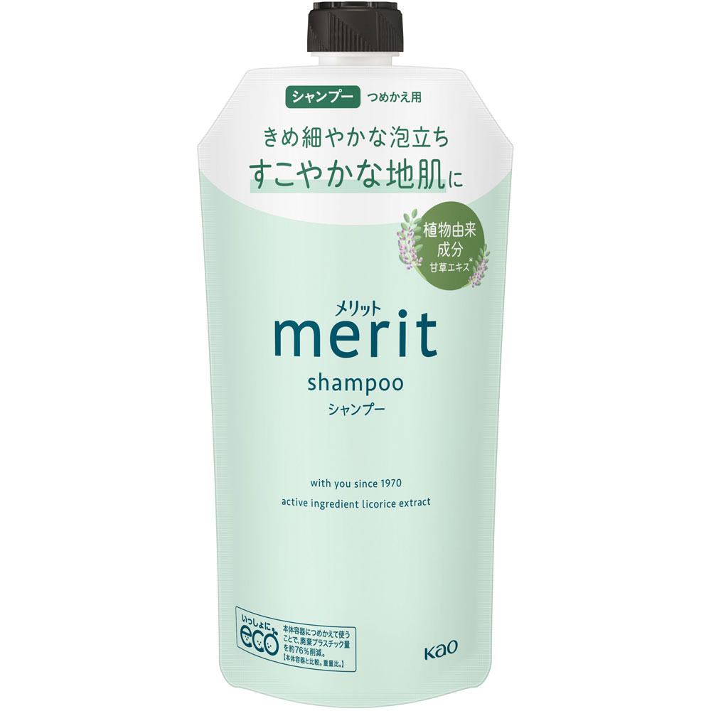 メリット　シャンプー　つめかえ用 ３２０ｍＬ 花王 (医薬部外品)