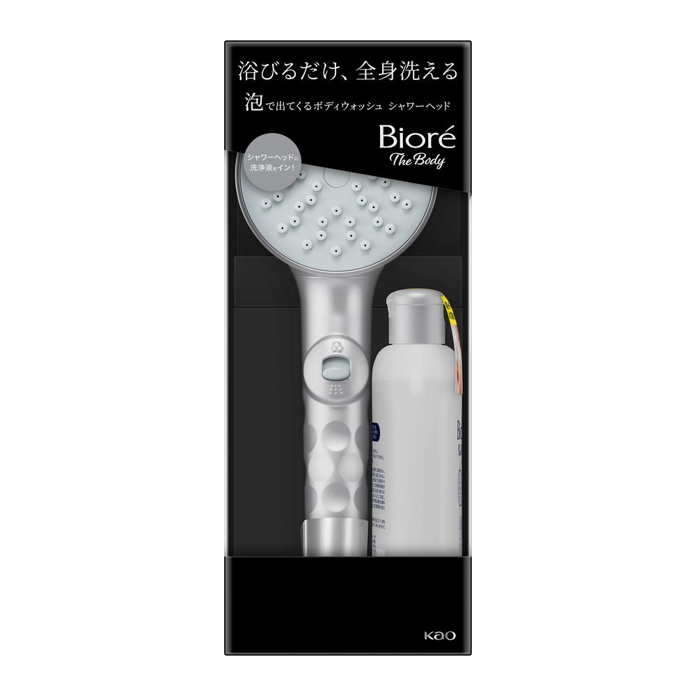 ビオレ　ザ　ボディ　泡で出てくるボディウォッシュ　シャワーヘッド １台＋３００ｍＬ 花王