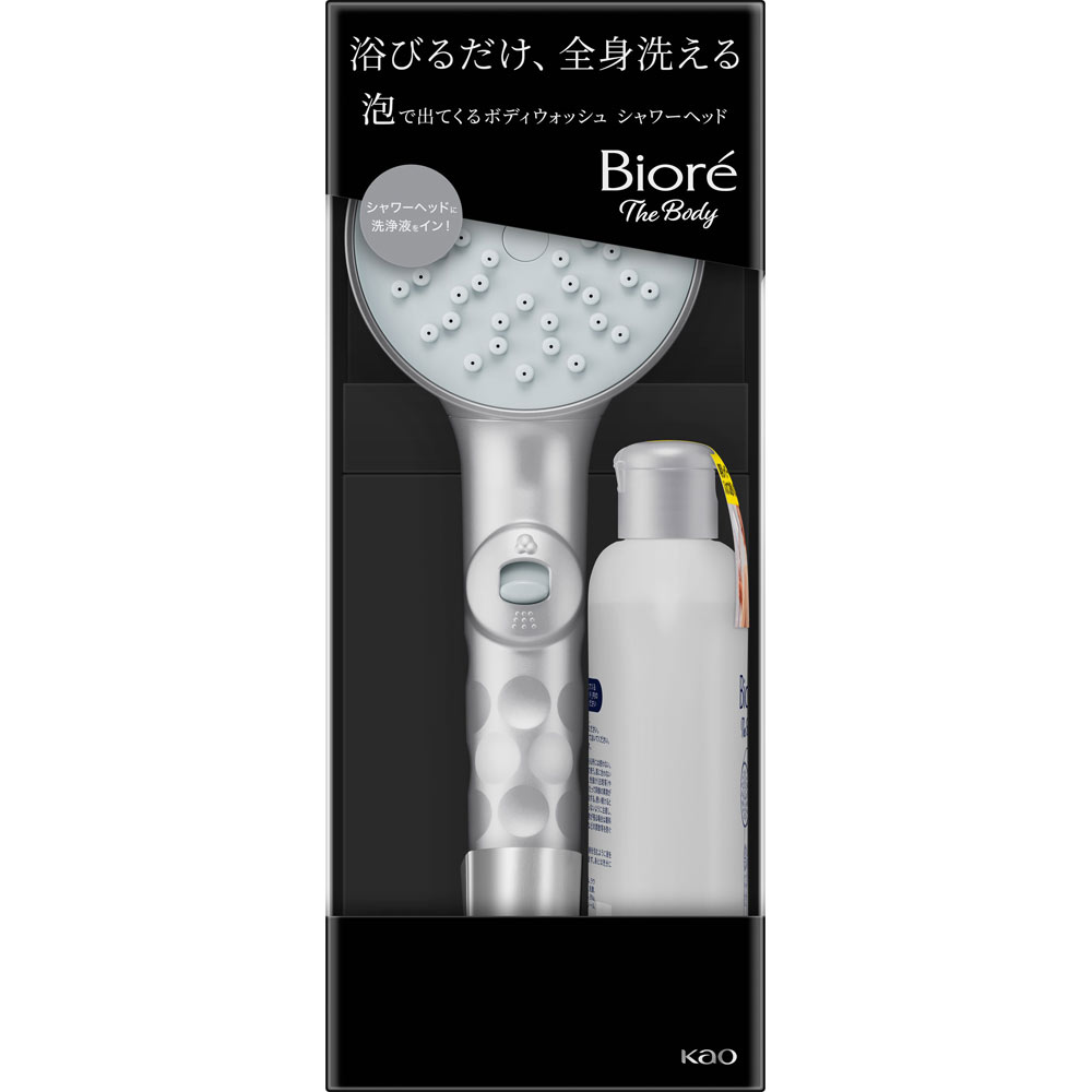 ビオレ ザ ボディ 泡で出てくるボディウォッシュ シャワーヘッド 1台+300mL 花王
