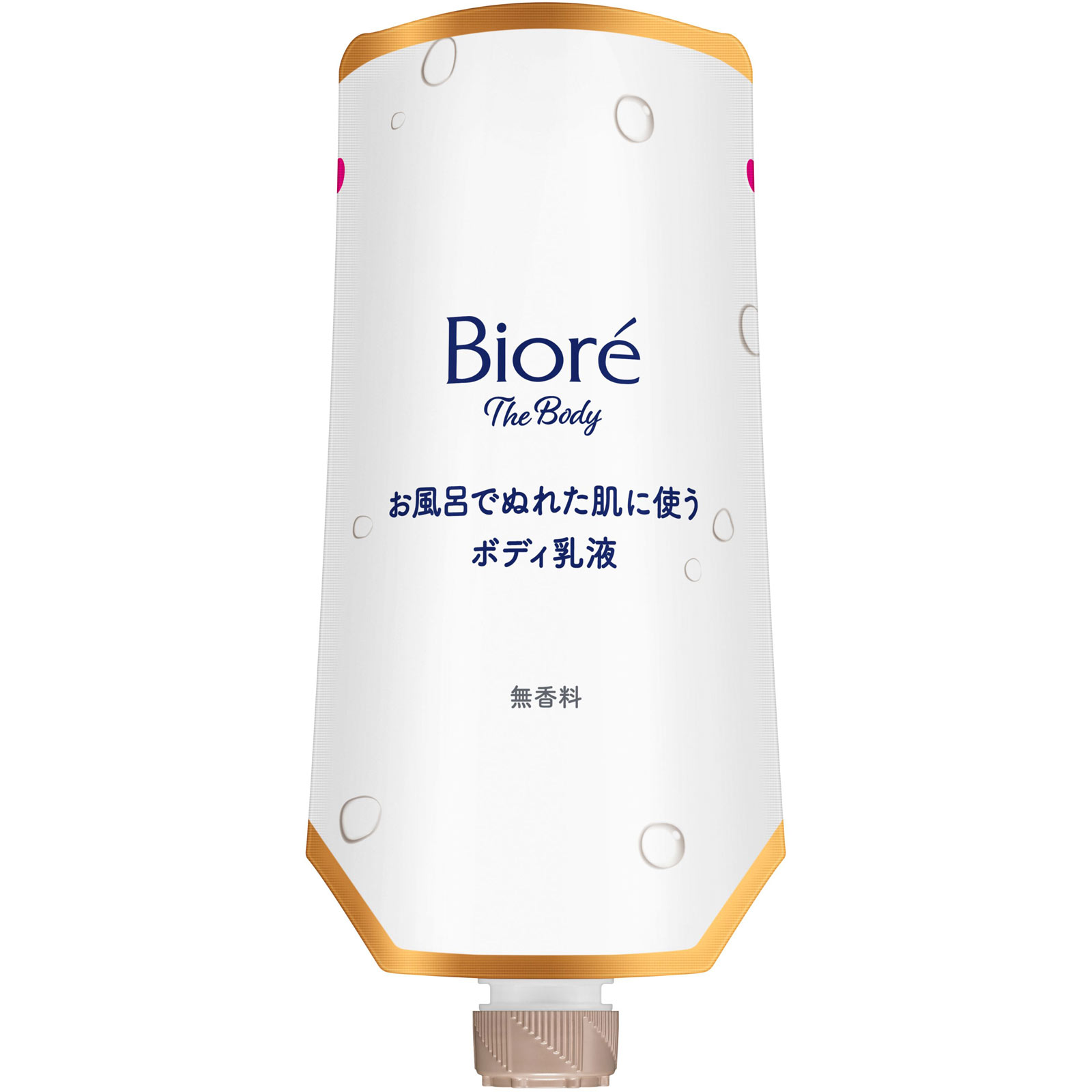 ビオレ ザ ボディ お風呂でぬれた肌に使うボディ乳液 肌すべすべ 無香料 つりさげパック 285mL 花王