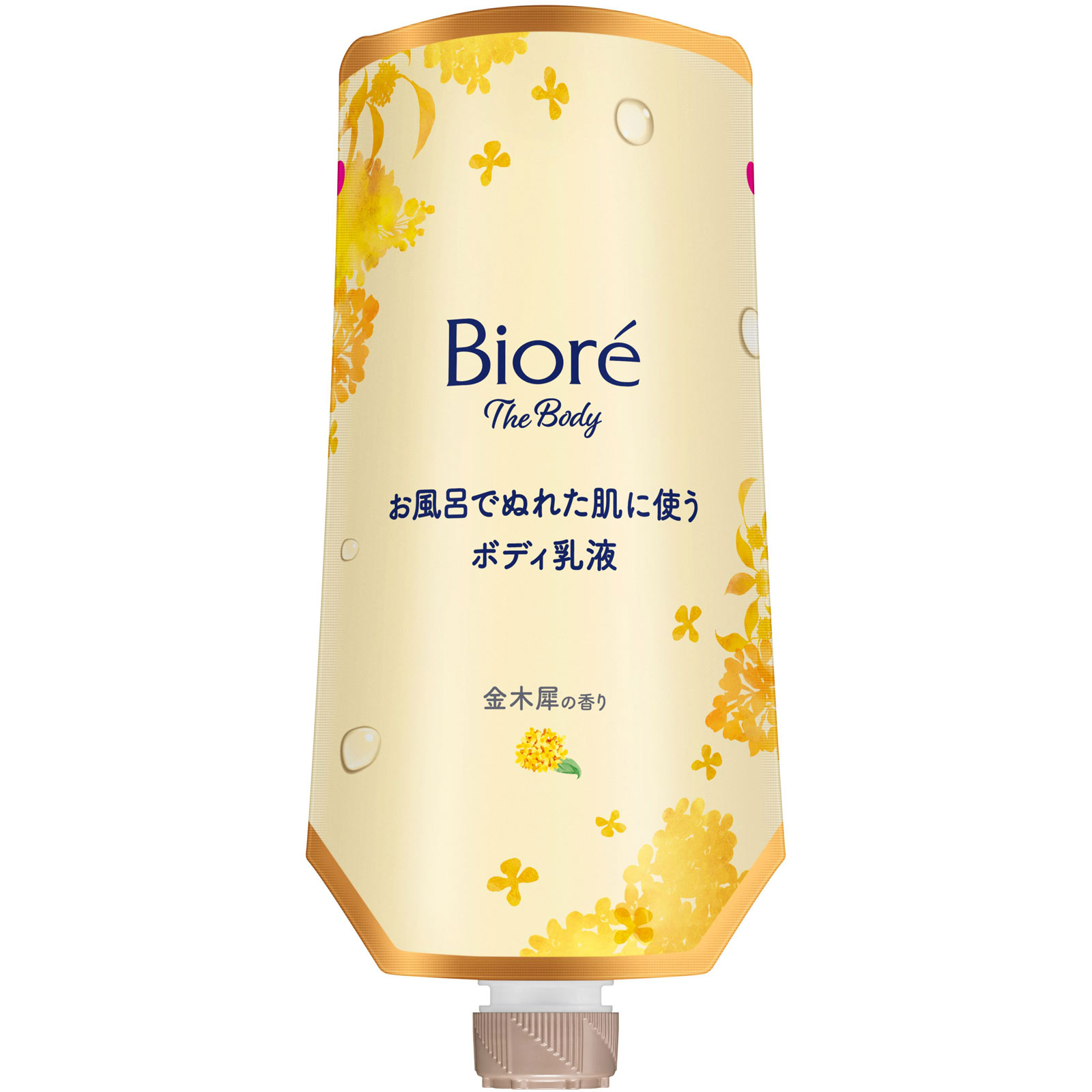 ビオレ ザ ボディ お風呂でぬれた肌に使うボディ乳液 肌すべすべ 金木犀の香り つりさげパック 285mL 花王