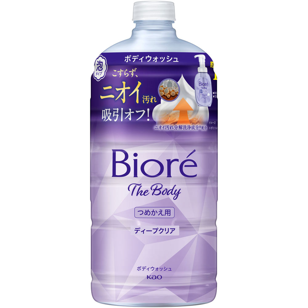 ビオレ　ザ　ボディ　泡タイプ　ディープクリア　つめかえ用 ７４０ｍＬ 花王