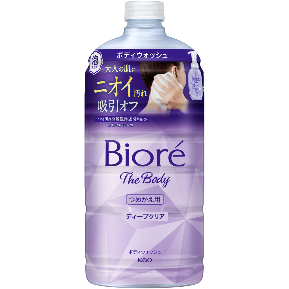 ビオレ　ザ　ボディ　泡タイプ　ディープクリア　つめかえ用 ７４０ｍＬ 花王