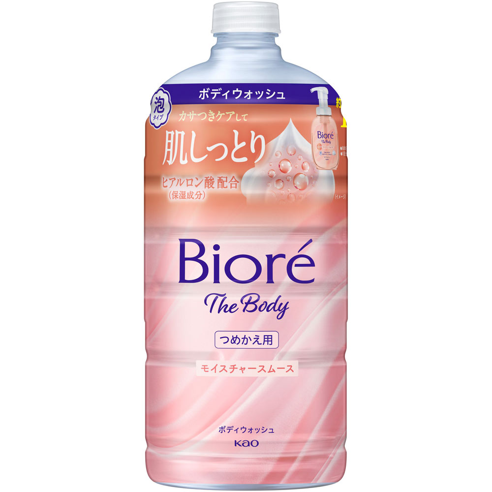 ビオレ　ザ　ボディ　泡タイプ　モイスチャースムース　つめかえ用 ７４０ｍＬ 花王