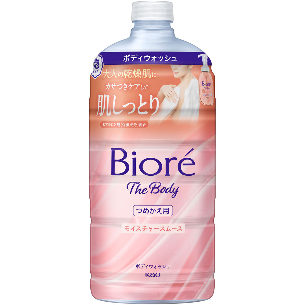 ビオレ　ザ　ボディ　泡タイプ　モイスチャースムース　つめかえ用 ７４０ｍＬ 花王