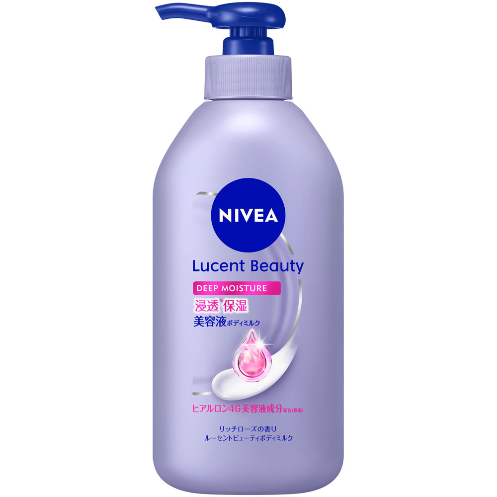 ニベア　ルーセントビューティ　ディープモイスチャー　浸透保湿美容液ボディミルク ３５０ｇ 花王