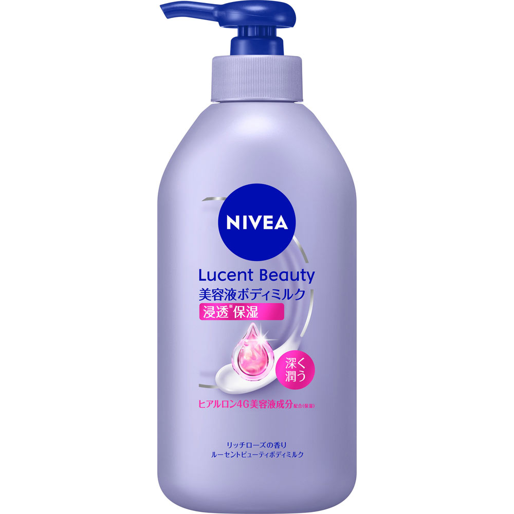 ニベア　ルーセントビューティ　ディープモイスチャー　浸透保湿美容液ボディミルク ３５０ｇ 花王