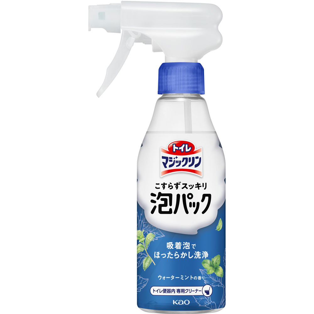 トイレマジックリン　こすらずスッキリ泡パック　ウォーターミントの香り　本体 ３００ｍｌ 花王