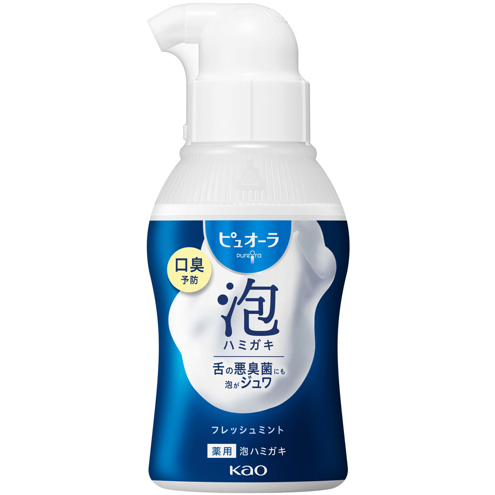 ピュオーラ　泡ハミガキ　フレッシュミント １１０ｍＬ 花王 (医薬部外品)